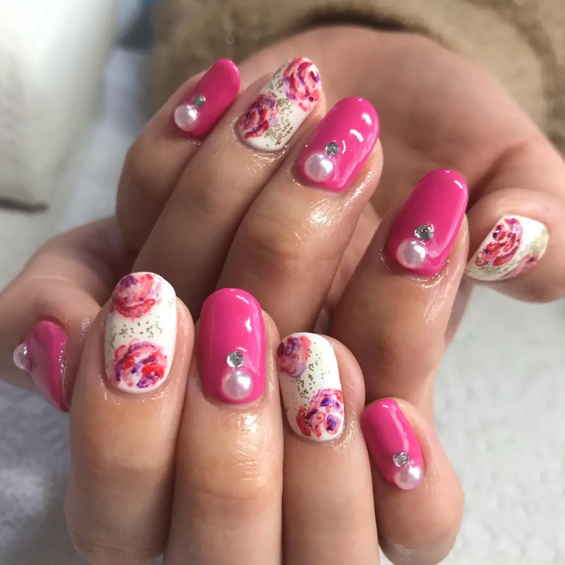 ネイル ハンドネイル フットネイル 菊地 里沙のネイルデザイン