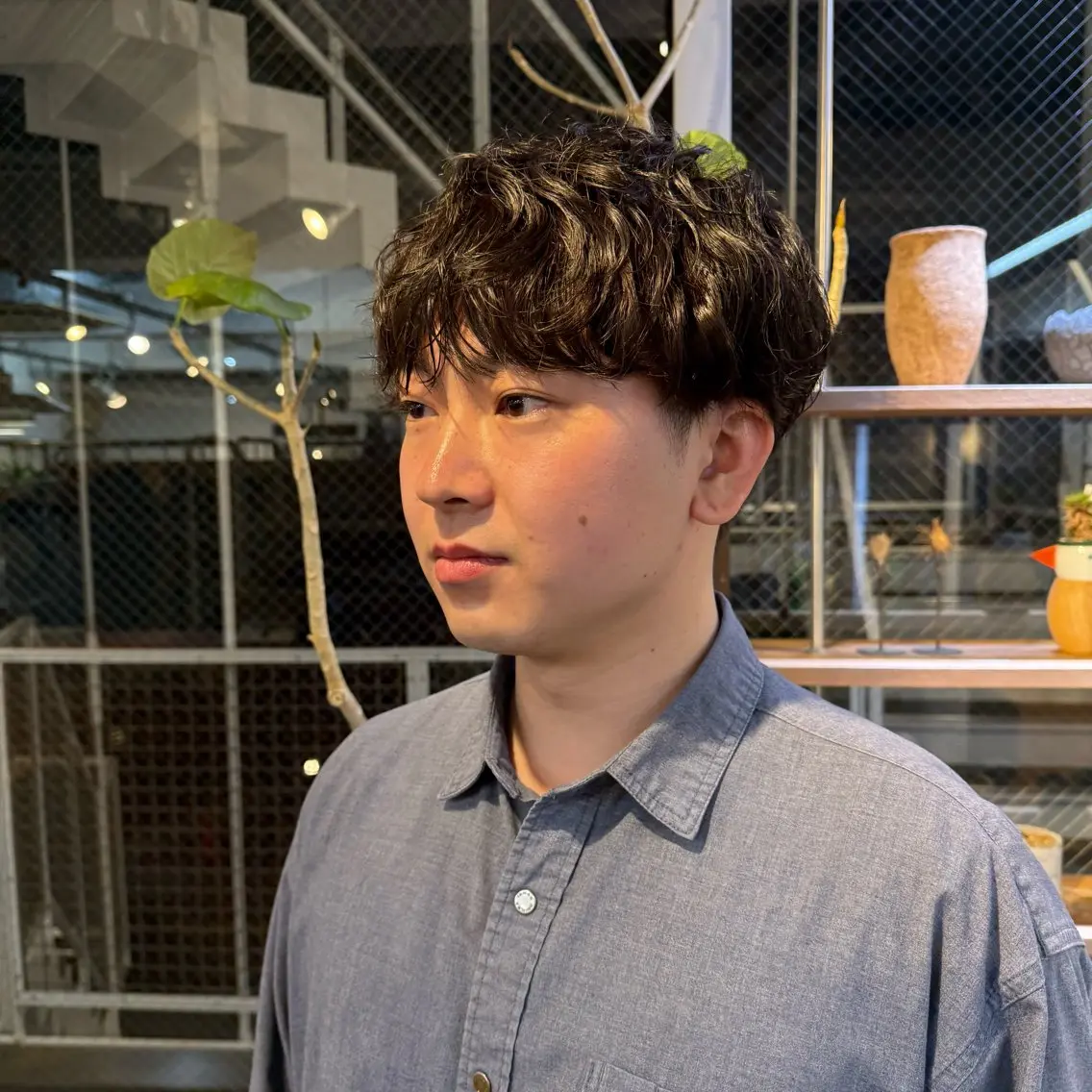 ショート メンズ カット パーマ トリートメント 大宮/🌀パーマ🌀 サカイユウのヘアスタイル