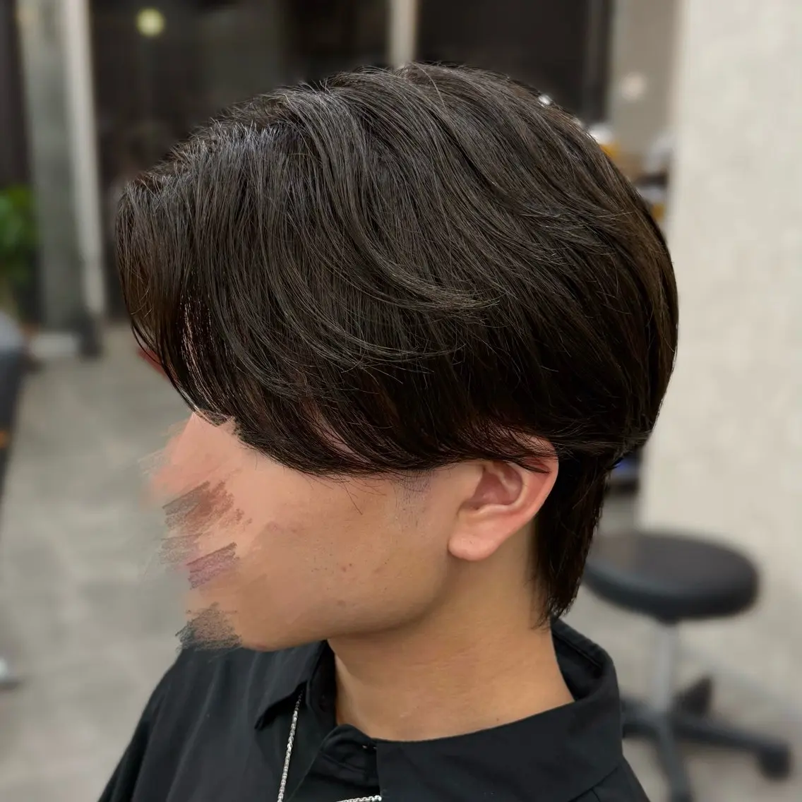 パーマ メンズ センターパート メンズパーマ ニュアンスパーマ カット パーマ 楓🍁毛流れ パーマ/無造作パーマのヘアスタイル