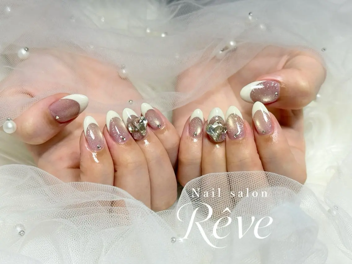 ネイル ハンドネイル Nail salon Rêveのネイルデザイン