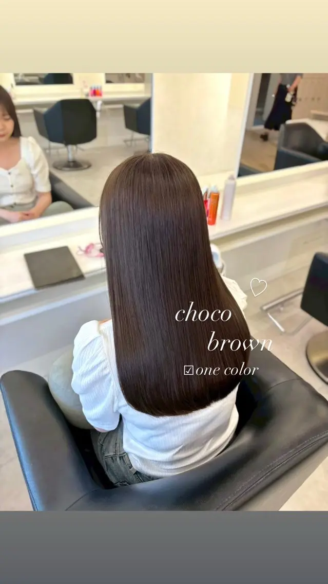 ロング ヘアカラー ParveMix🫧 宮﨑 梨里のヘアスタイル