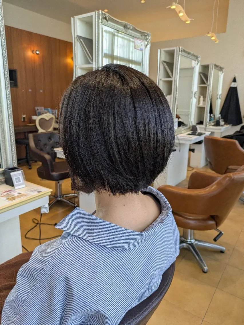 ショート ショートヘア カット 本多 いぶきのヘアスタイル