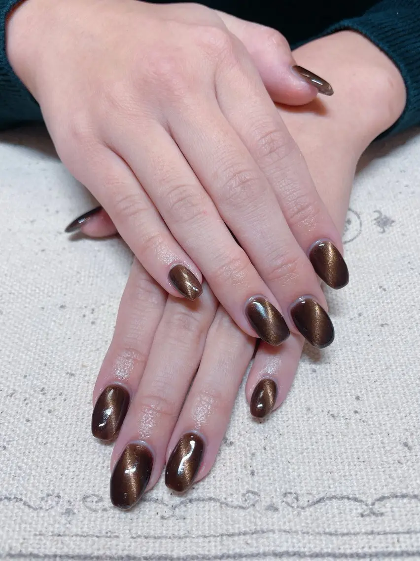ネイル マグネットネイル ハンドネイル ハンドケア ゆ か_Nails💫のネイルデザイン