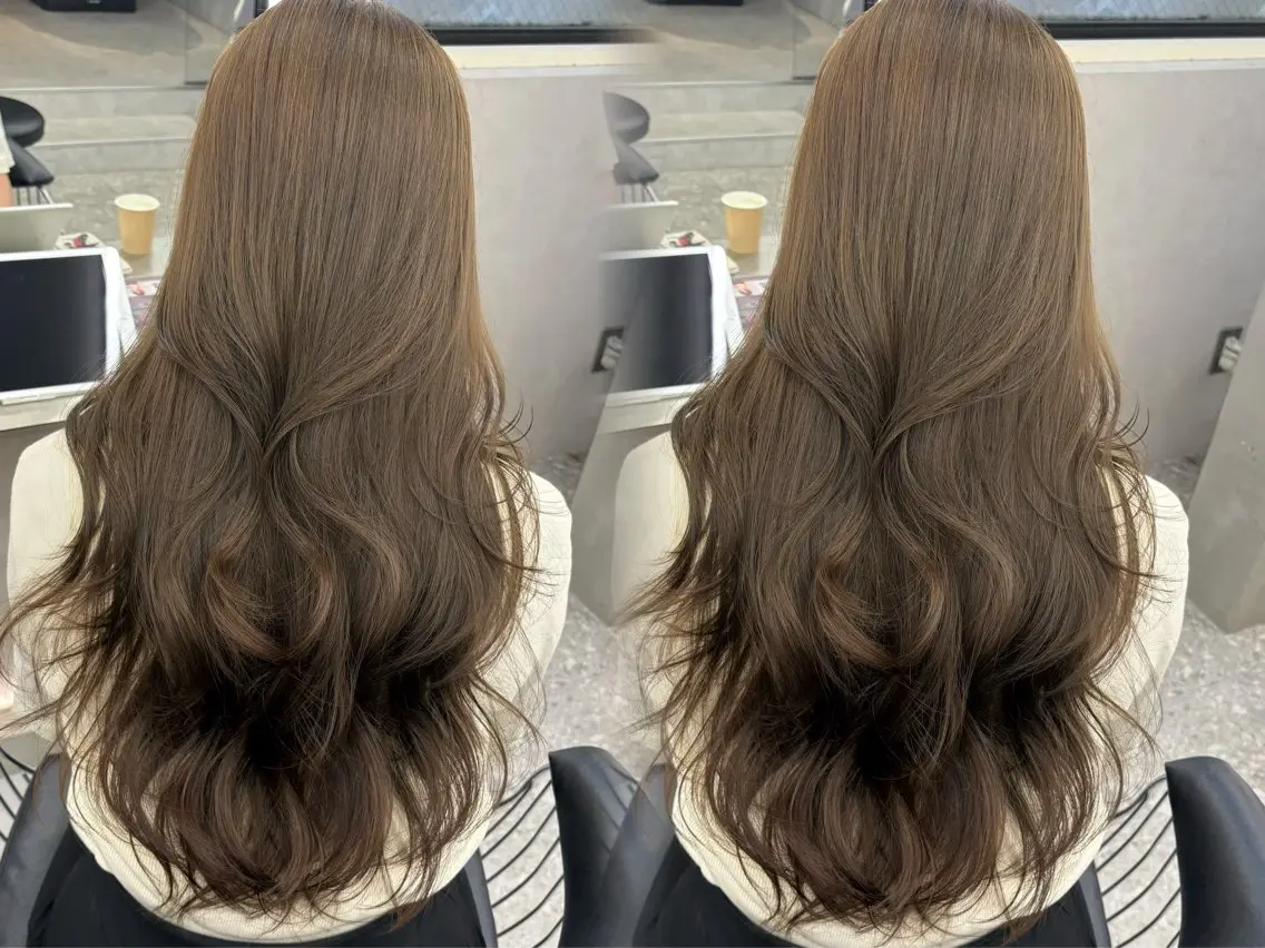 セミロング カット ヘアカラー トリートメント 谷川が作る熊本1🥇 レイヤーカットのヘアスタイル