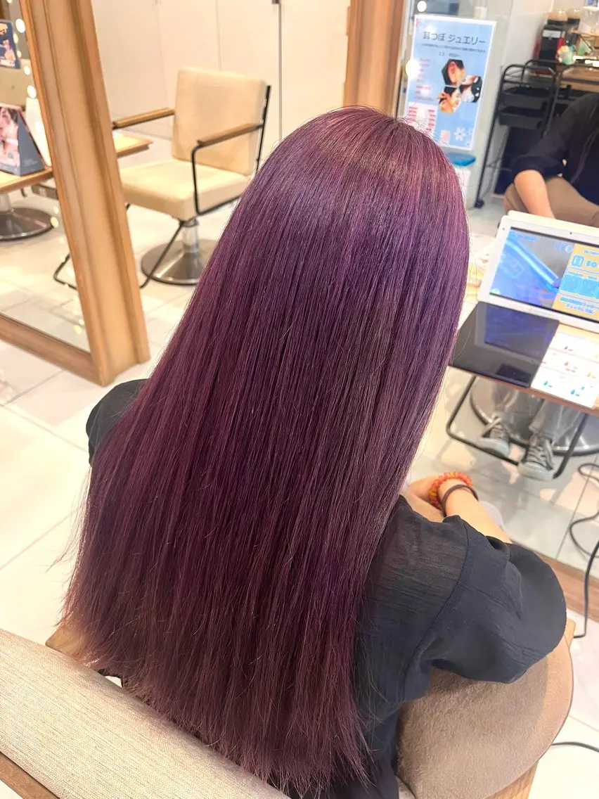ロング カラー 暖色カラー💖/ アレンジ🎀/YUIのヘアスタイル
