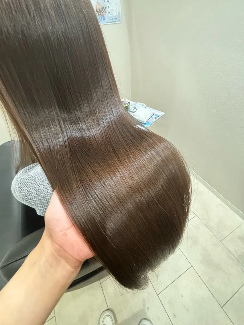 カラー＋髪質髪質トリートメントの写真