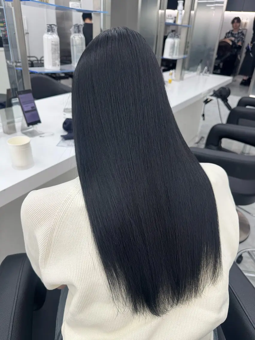ロング カラー noa🎀美髪縮毛/ 透明感カラーのヘアスタイル