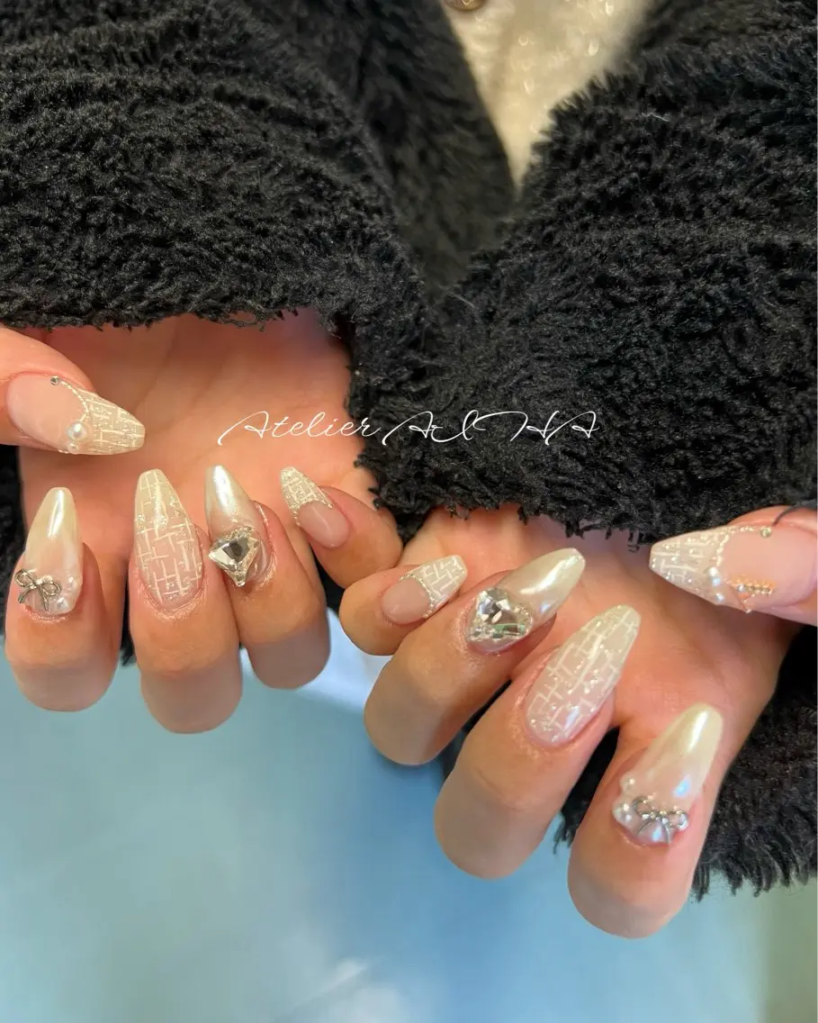 ロング アトリエAIHA★ フィルイン推奨サロンのネイルデザイン