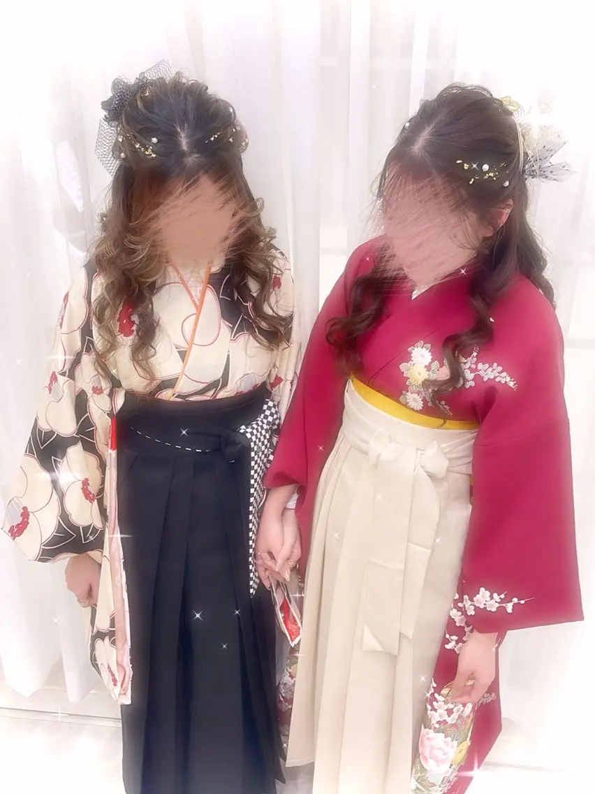 袴着付けのみの写真