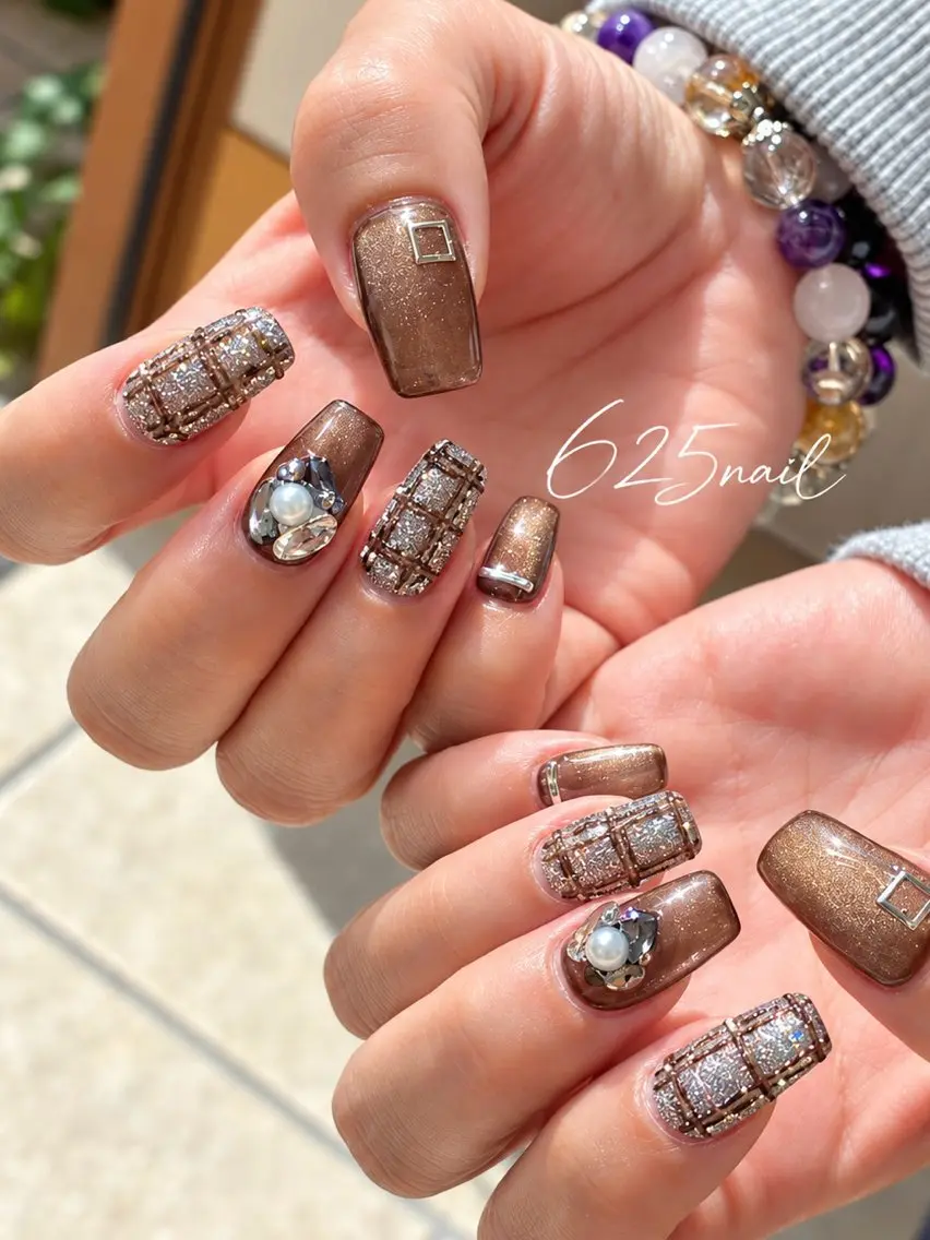 ネイル 625nail 無料P有/春日白水のネイルデザイン