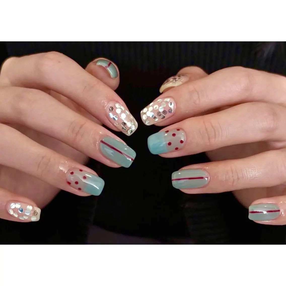 ネイル ハンドネイル ⏦Little 𐙚 Nail⏦のネイルデザイン