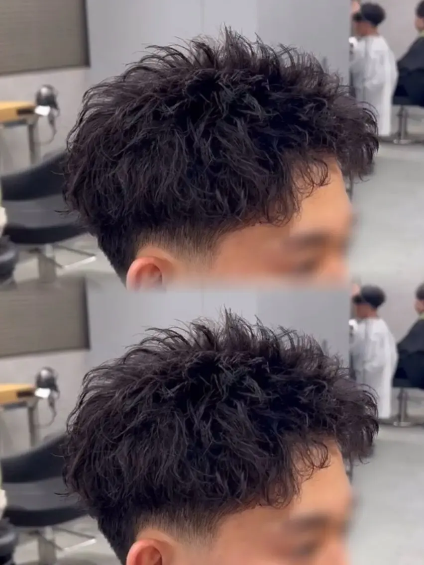 パーマ メンズ 圧倒的な仕上がり /メンズ特化はるひのヘアスタイル