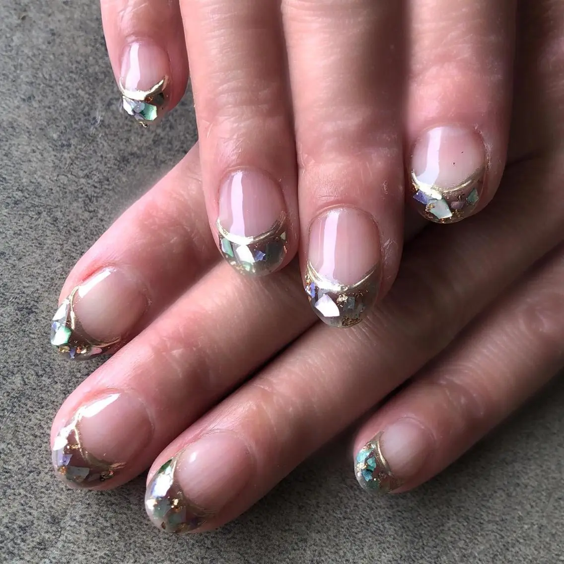 ネイル フレンチネイル thrush nailsのネイルデザイン