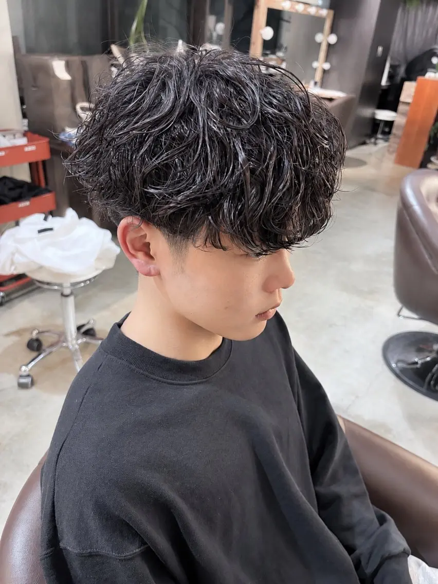 パーマ メンズ メンズパーマ パーマ 🌀メンズパーマ🌀 平川海夢のヘアスタイル