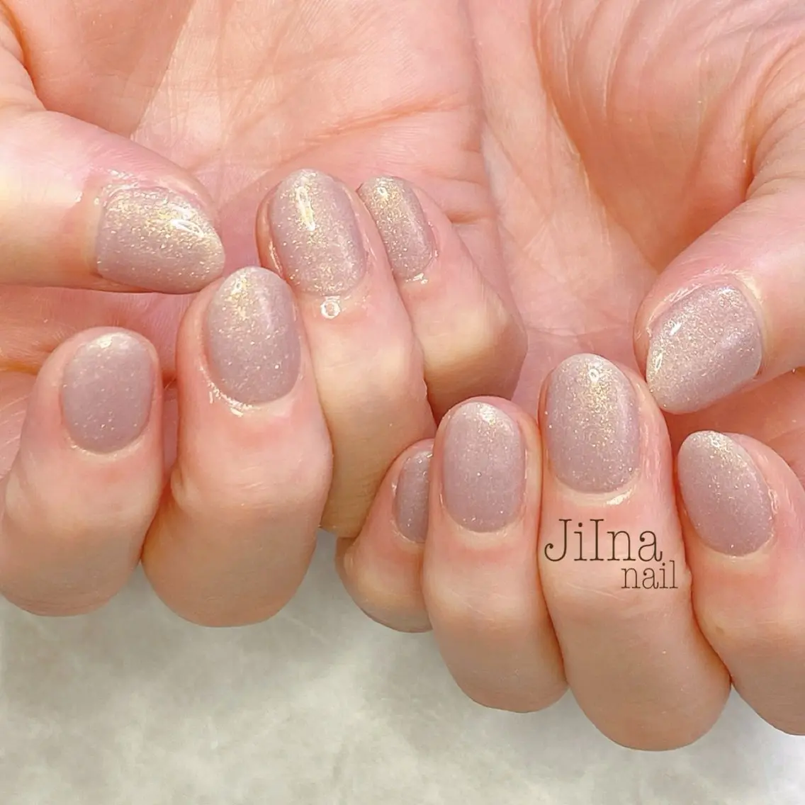 ネイル ワンカラーネイル JiIna nailのネイルデザイン