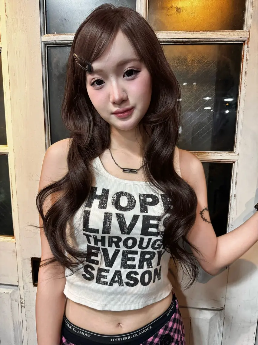 カラー エクステ ひな 【pia】のヘアスタイル