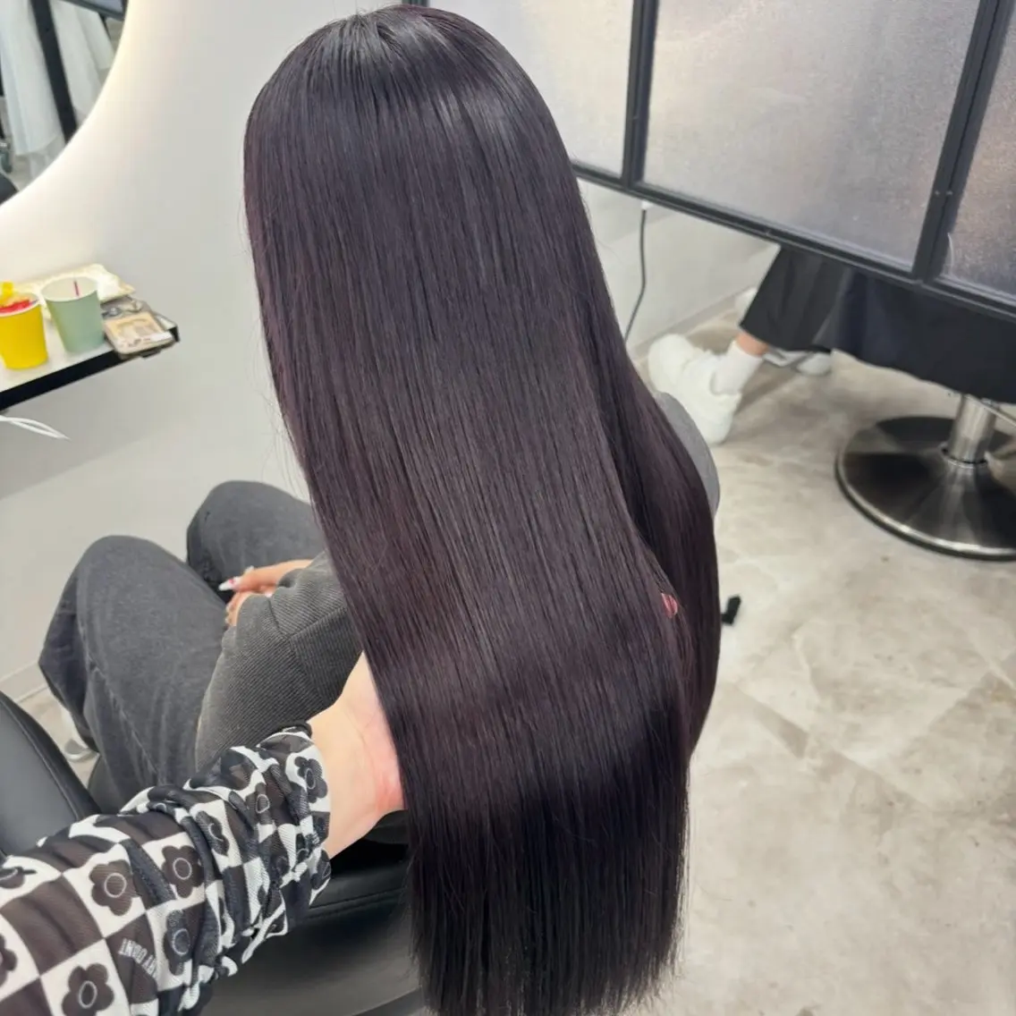 ロング カラー ヘアカラー Ren. 🦋デザインカラーのヘアスタイル