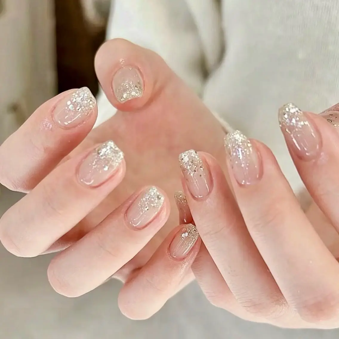 🫧(オフ込み)🤩ラメグラデーション💗の写真