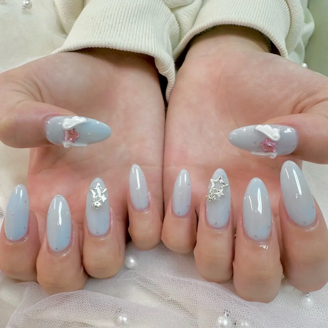 ネイル ハンドネイル nail salon e'mu💐のネイルデザイン