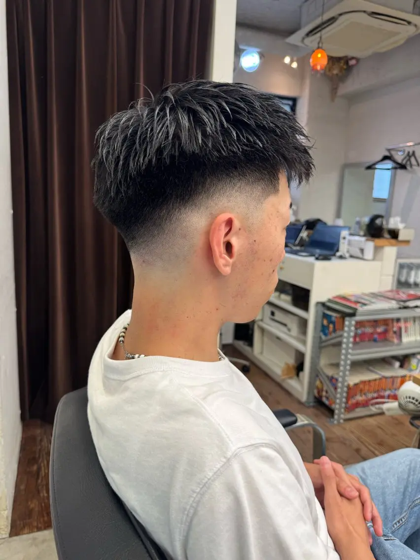 ショート メンズ フェードカット メンズショート スキンフェード ショートヘア カット ヘッドスパ 💈メンズ特化💈 TASUKUのヘアスタイル