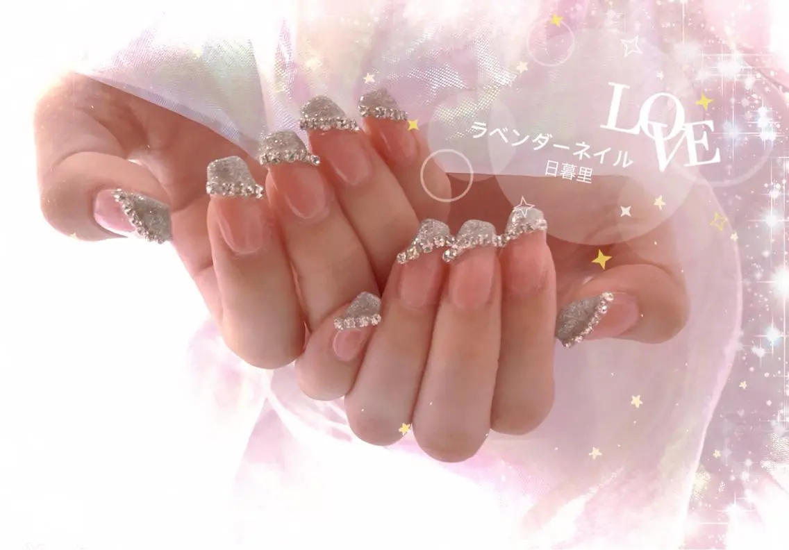 ネイル ラベンダー💖日暮里 ルル💖ネイルのネイルデザイン
