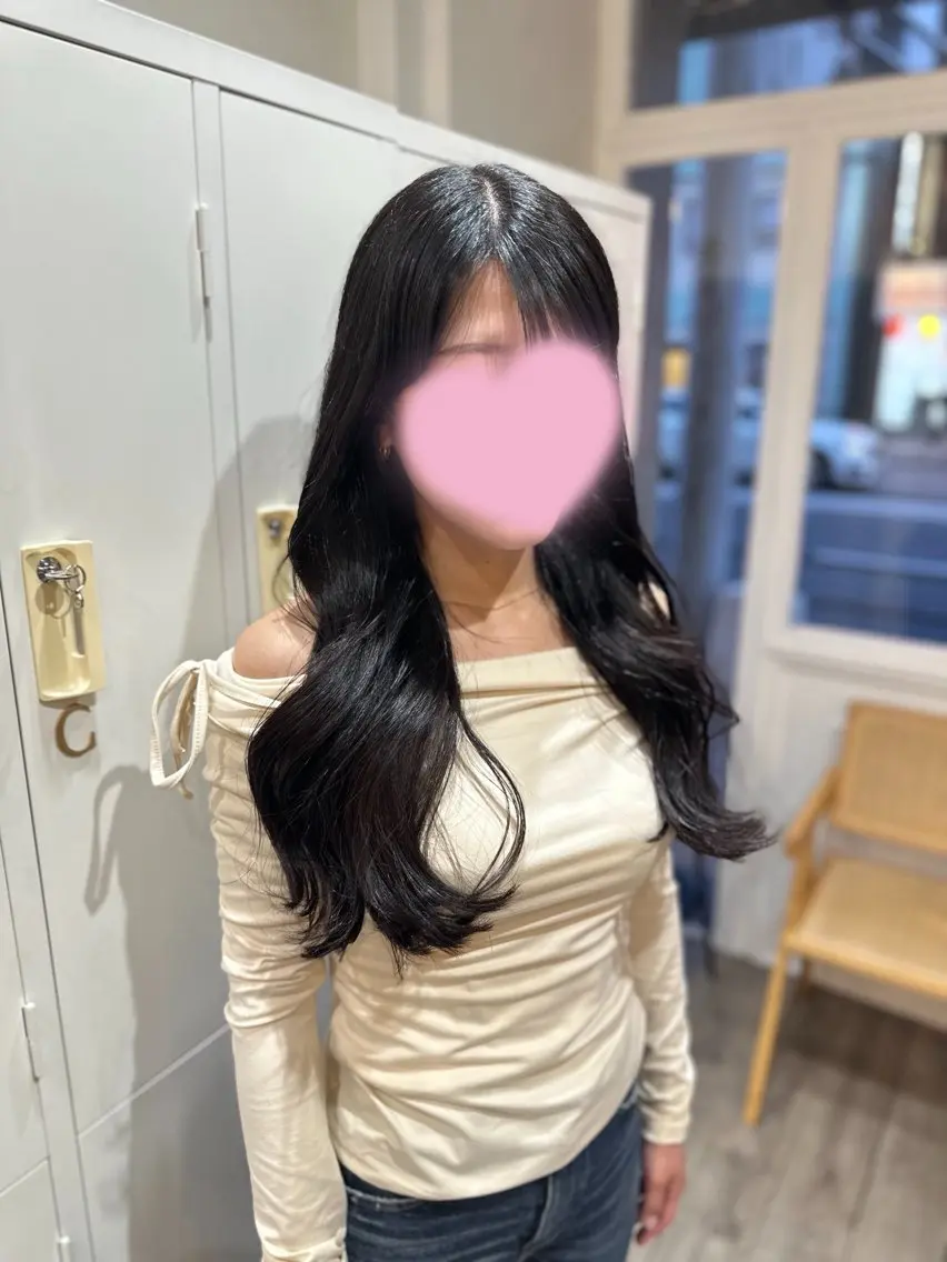 ロング ロング カット 🧼ROMEO京橋店 岡﨑桃花🧼のヘアスタイル