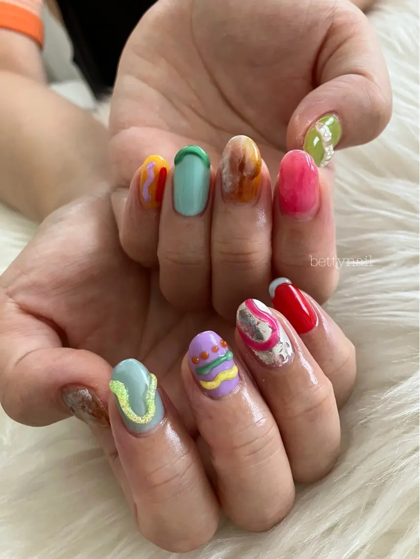 ネイル purr nailのネイルデザイン