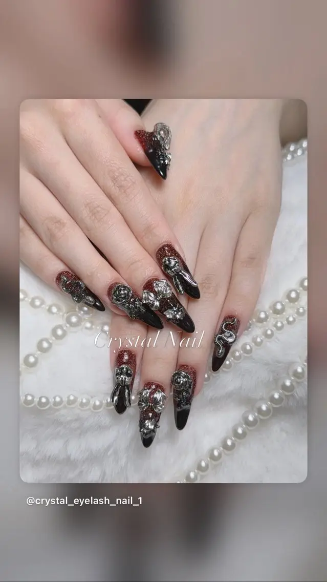 ネイル ハンドネイル ハンドケア Crystal Nailのネイルデザイン