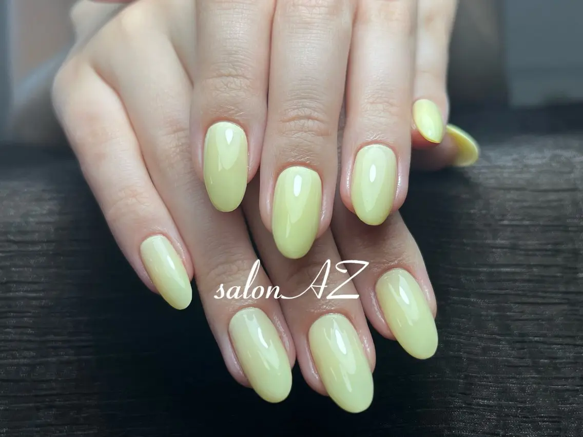 ネイル アートネイル 長さ出し フットネイル フレンチネイル ジェルネイル ハンドネイル salon AZのネイルデザイン