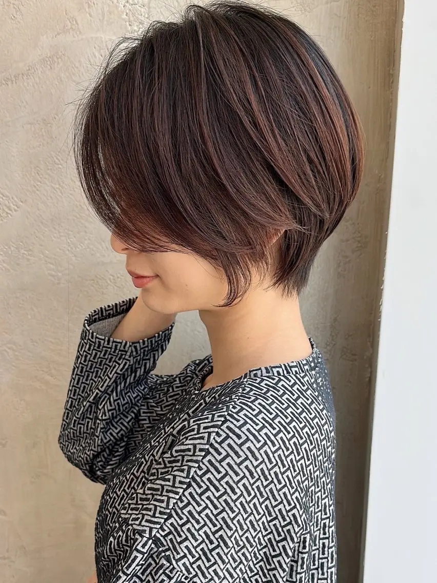 ショート カラー ショートボブ ボブ 似合わせカット ショートヘア 小顔カット カット ヘアカラー トリートメント ショート、ボブの神✨ 峯朋也✂︎✨のヘアスタイル