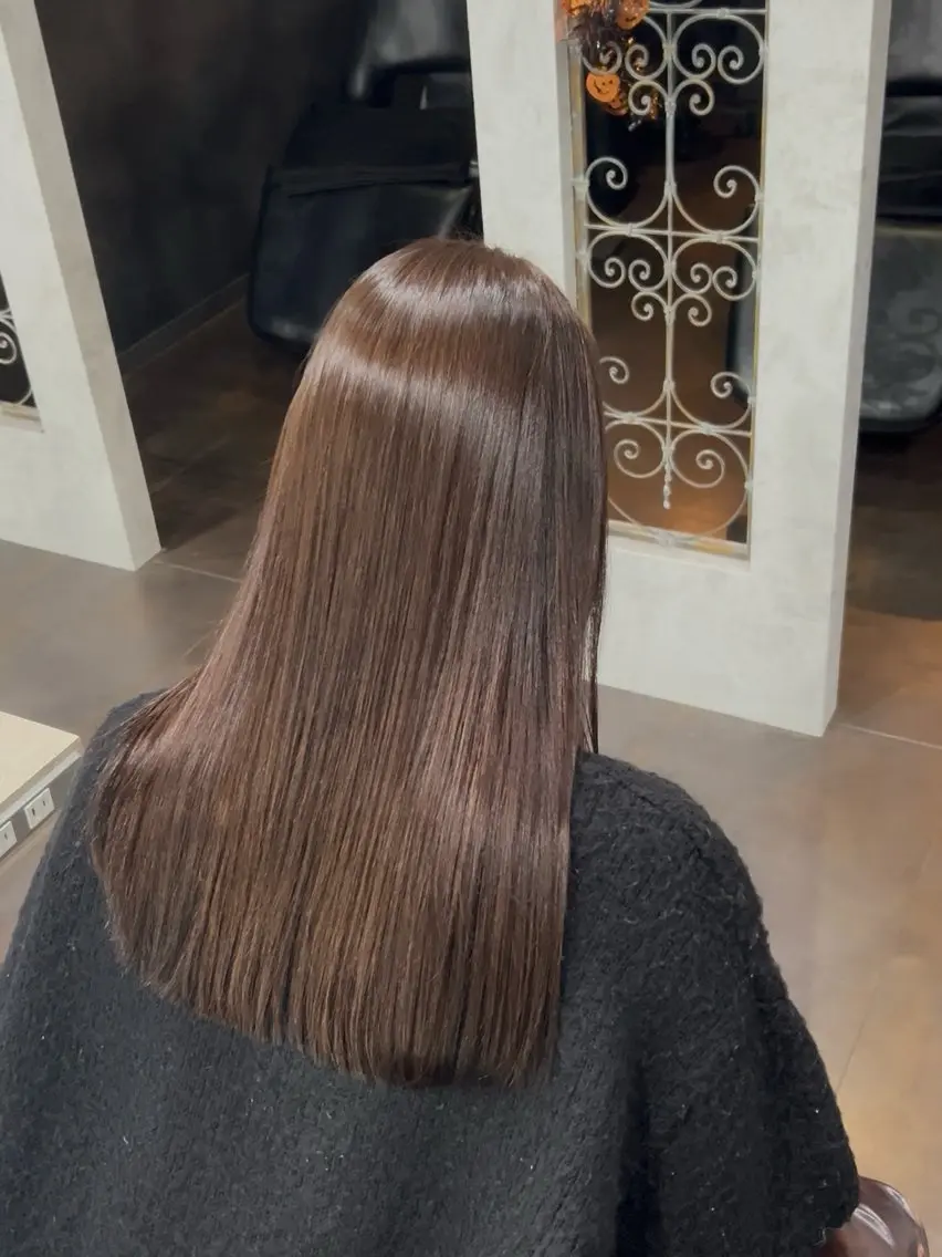 ロング トリートメント 💙透明感カラー推し 🇰🇷ココロ🦋のヘアスタイル