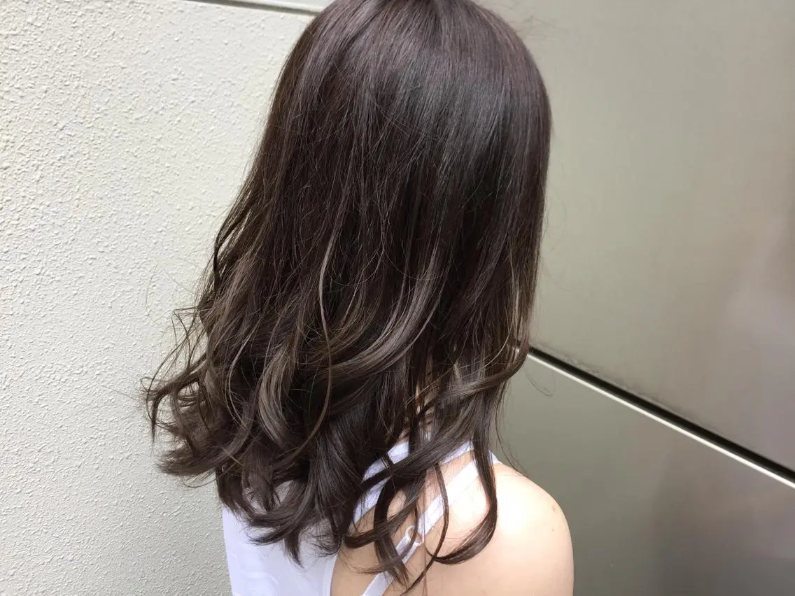 セミロング 松永 雄樹のヘアスタイル