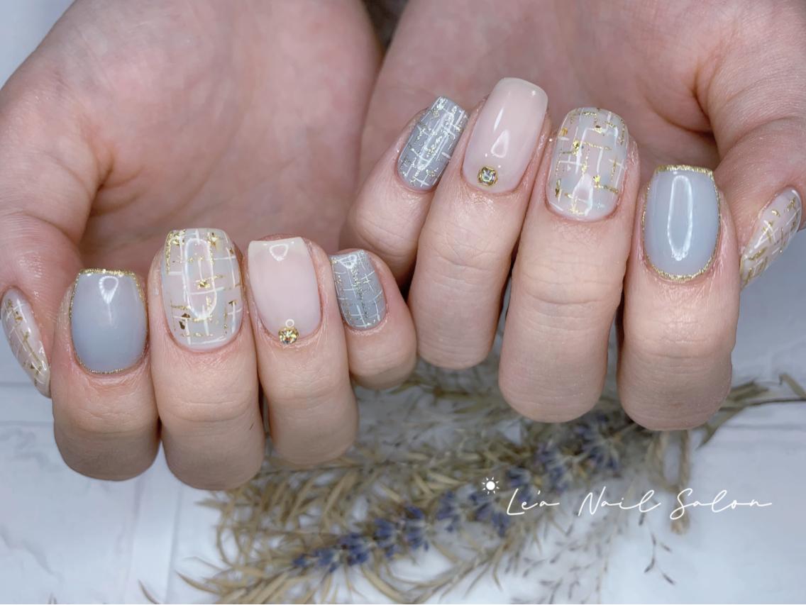 ショート カラー ネイル Le’a NailSalonのネイルデザイン
