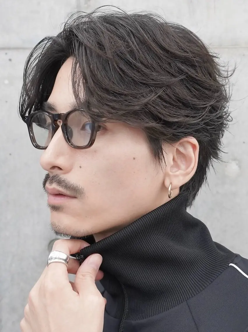 スタイリストカット➕フェザーパーマ➕トリートメントの写真