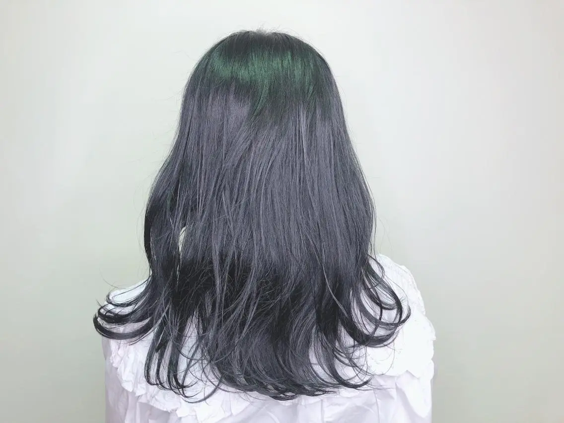 セミロング カラー 透明感カラー 💜髪質改善美髪💜 星野清光のヘアスタイル