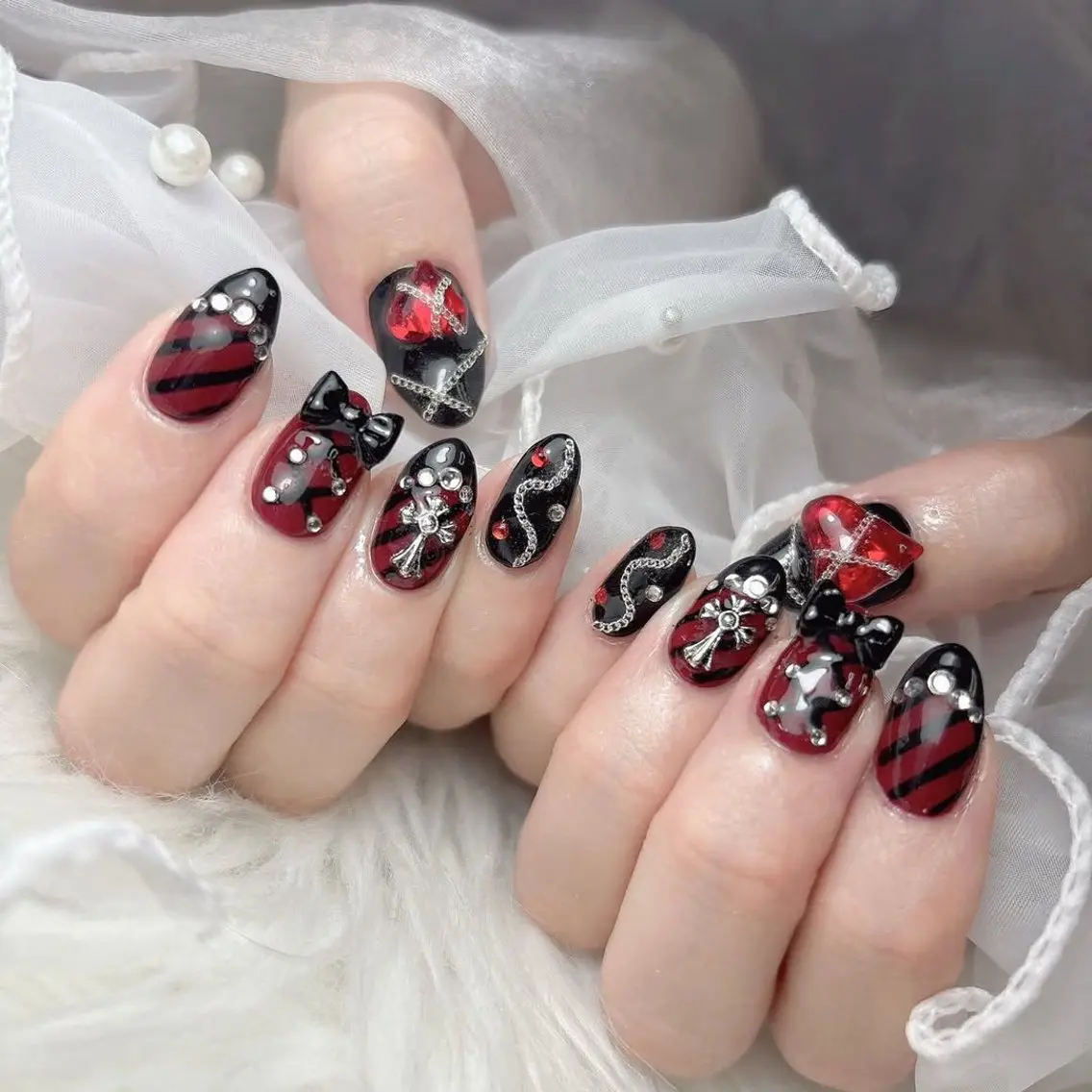 ネイル ハンドネイル 🐾enen style 🐾のネイルデザイン