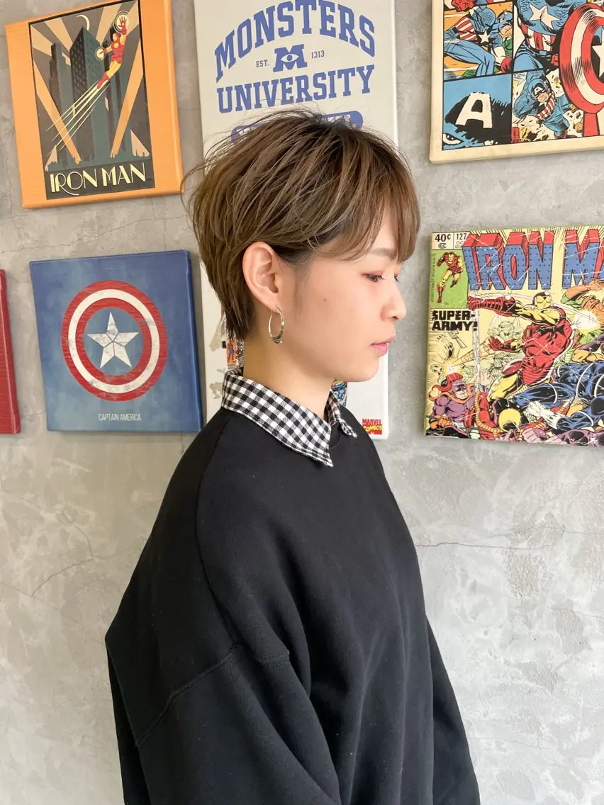 ショート 塚田 沙樹のヘアスタイル