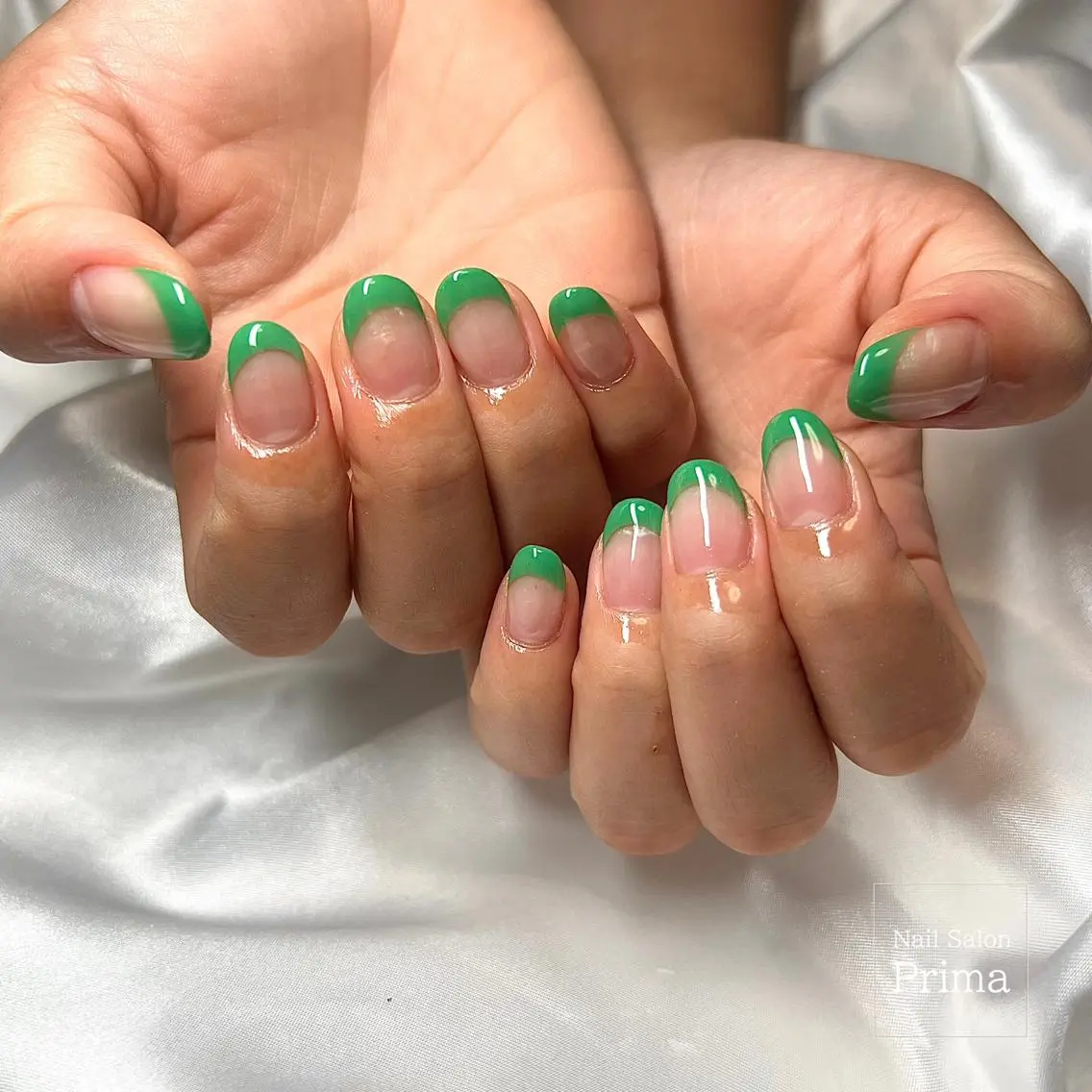ミディアム ネイル SalonPrima 西院Nail&Eyeのネイルデザイン