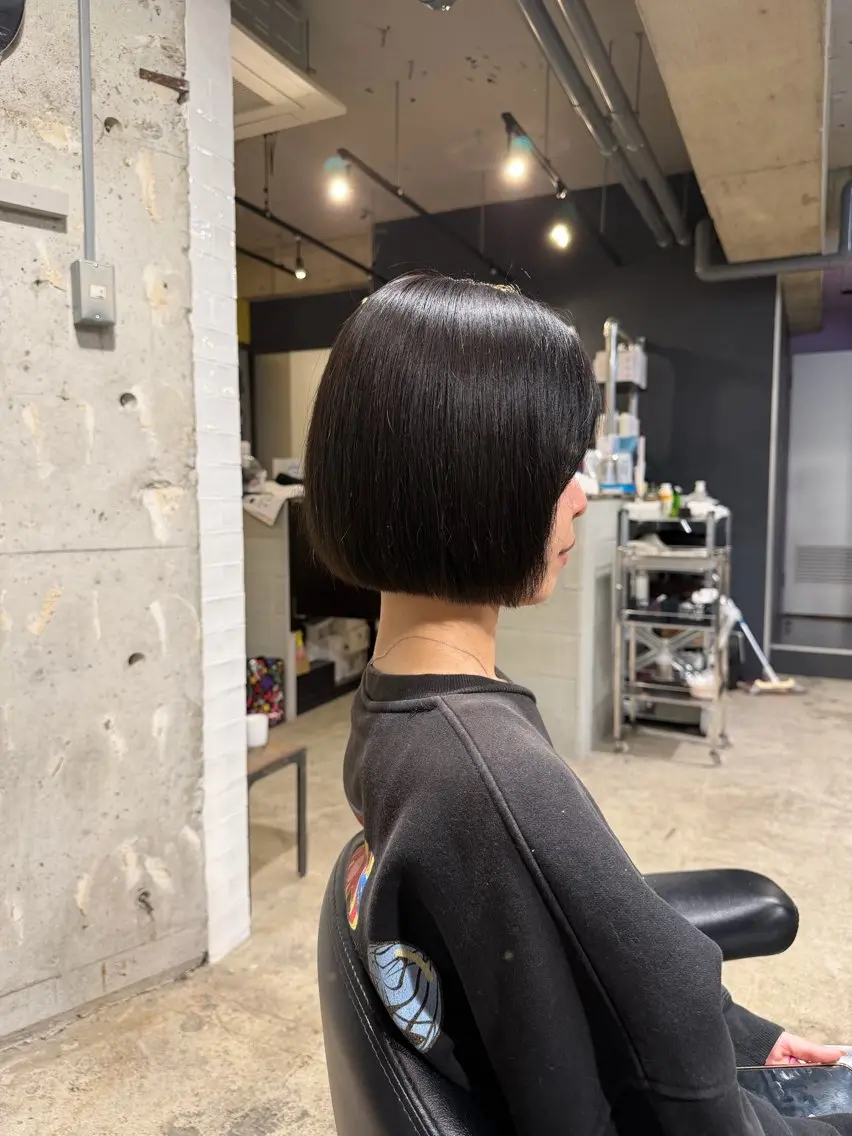 ショート ボブ ボブカットモデル 募集中　ukaのヘアスタイル