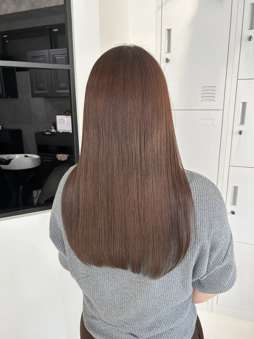 ロング カラー 河野いずみ レイヤー/ボブ 🤍のヘアスタイル
