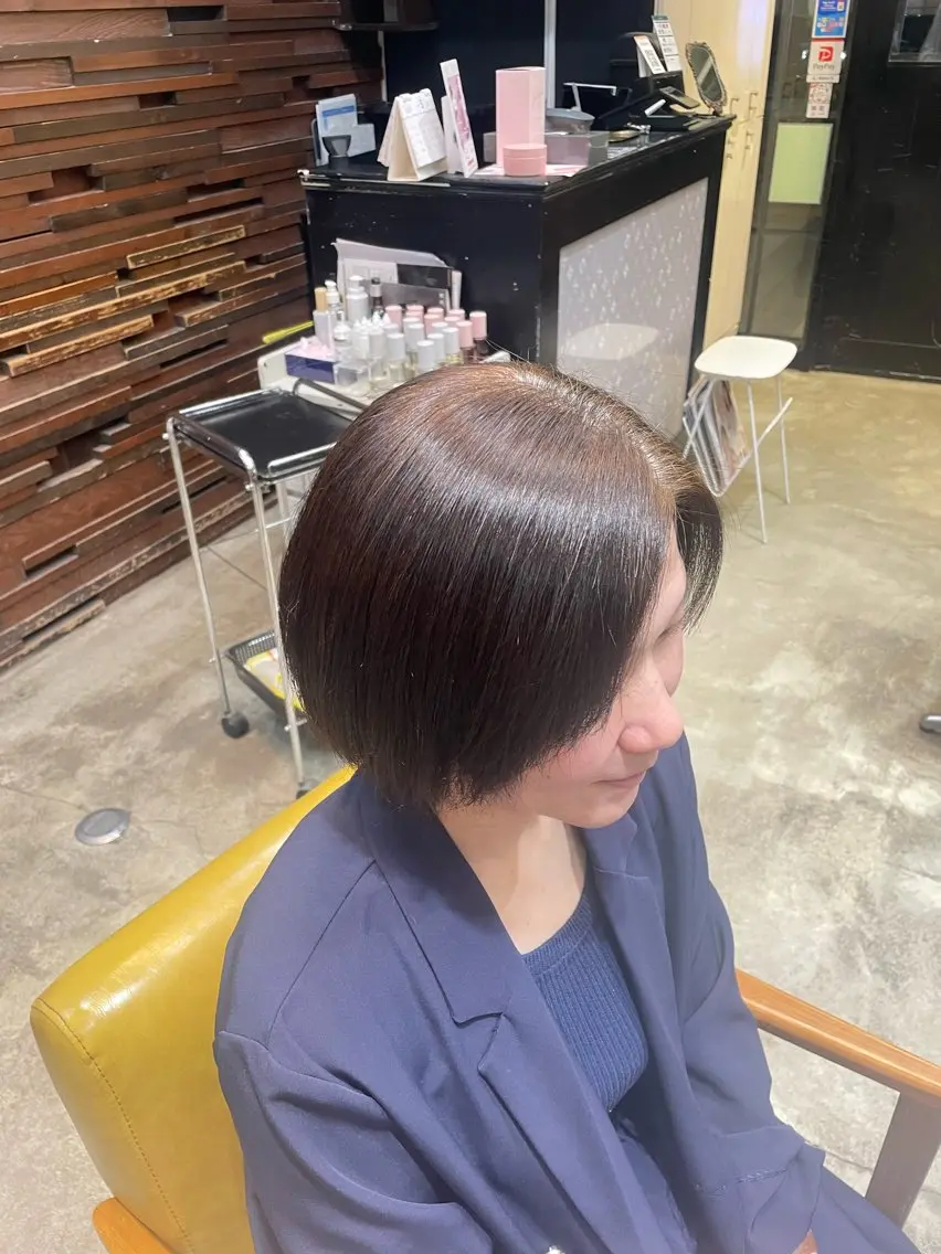 ミディアム 草間 翔登のヘアスタイル