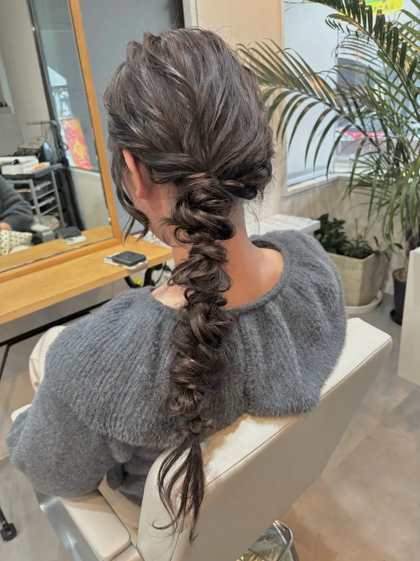 ロング rinrin 天文館のヘアスタイル
