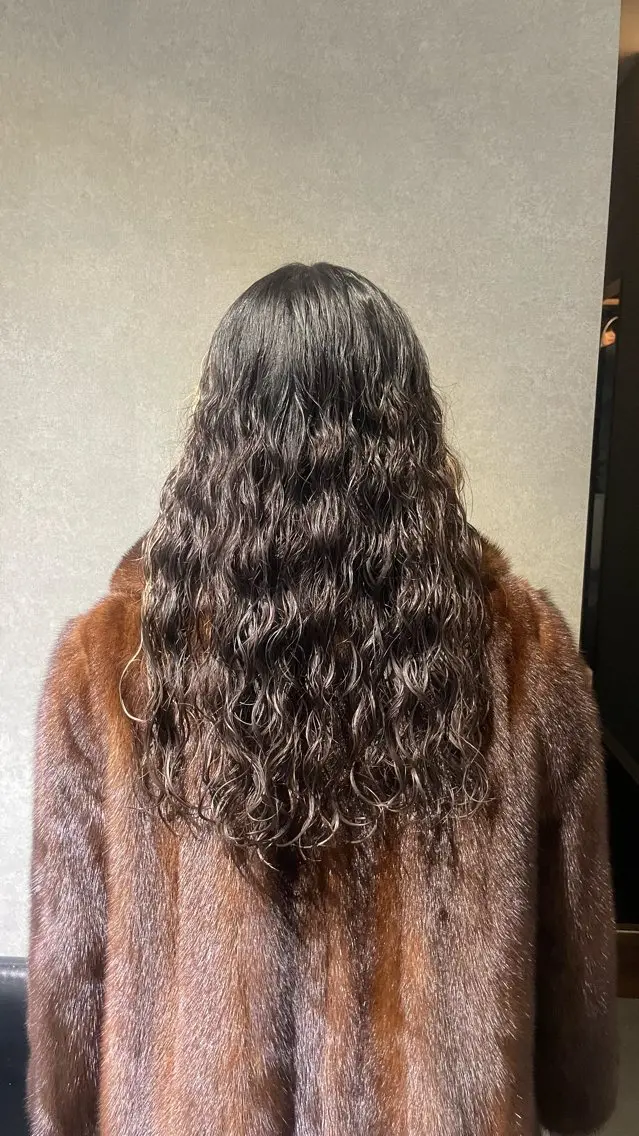👩🏻‍🦱❣️海外girl風スパイラルパーマ❤️の写真