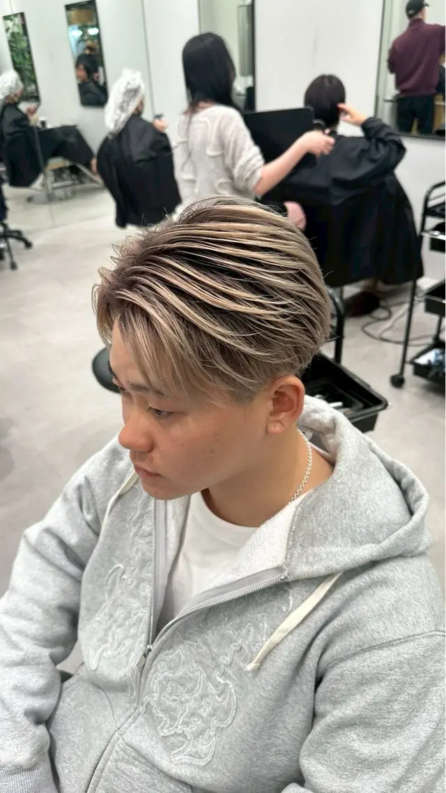 メンズ カット ヘアカラー Joule大分 メンズ特化植木永遠のヘアスタイル