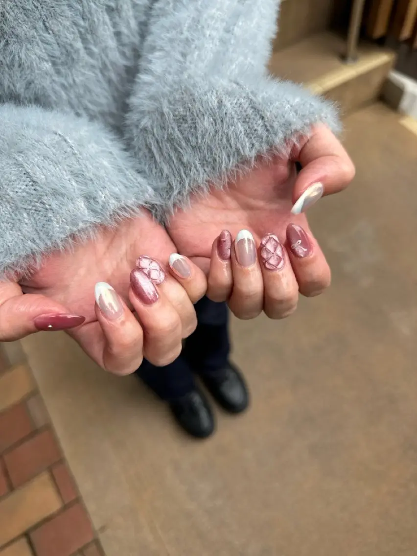 ネイル ハンドネイル nailsalon ∞ ﾐｶﾅﾙ ∞のネイルデザイン