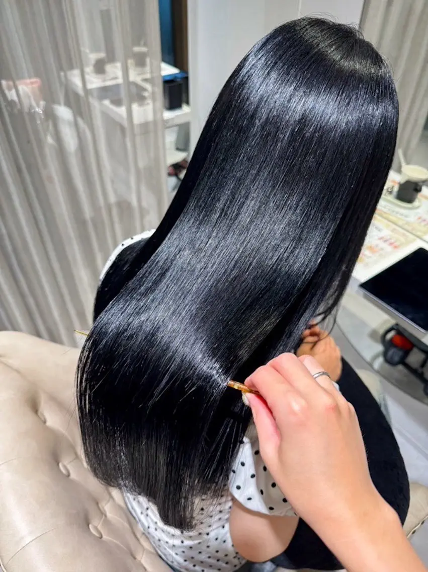 ロング 岸本 透哉のヘアスタイル