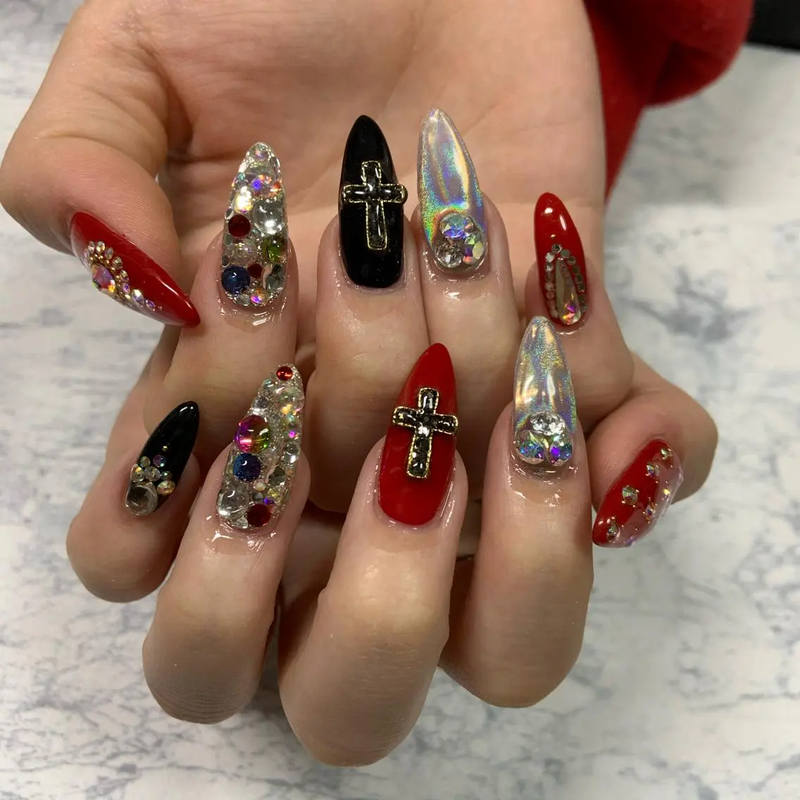 ロング ネイル ハンドネイル Style Nailのネイルデザイン