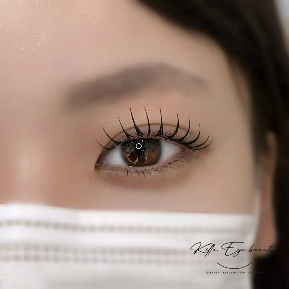 マツエク・マツパ 一重×まつ毛パーマ killa eye beauty 八木の眉毛・アイブロウイメージ