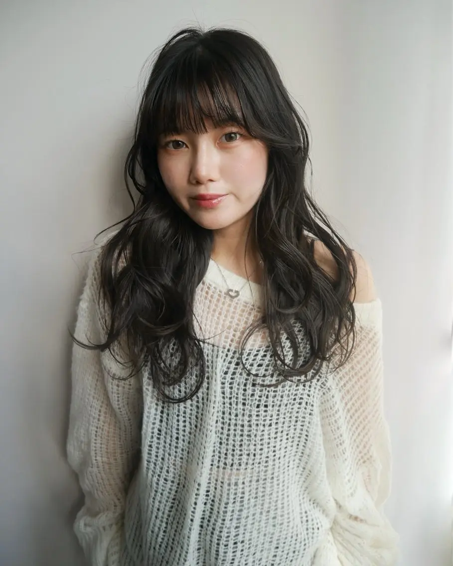 🪡ポイントストレート🪡前髪・顔周りのみ【前髪縮毛矯正+前髪カット】SB込✨の写真