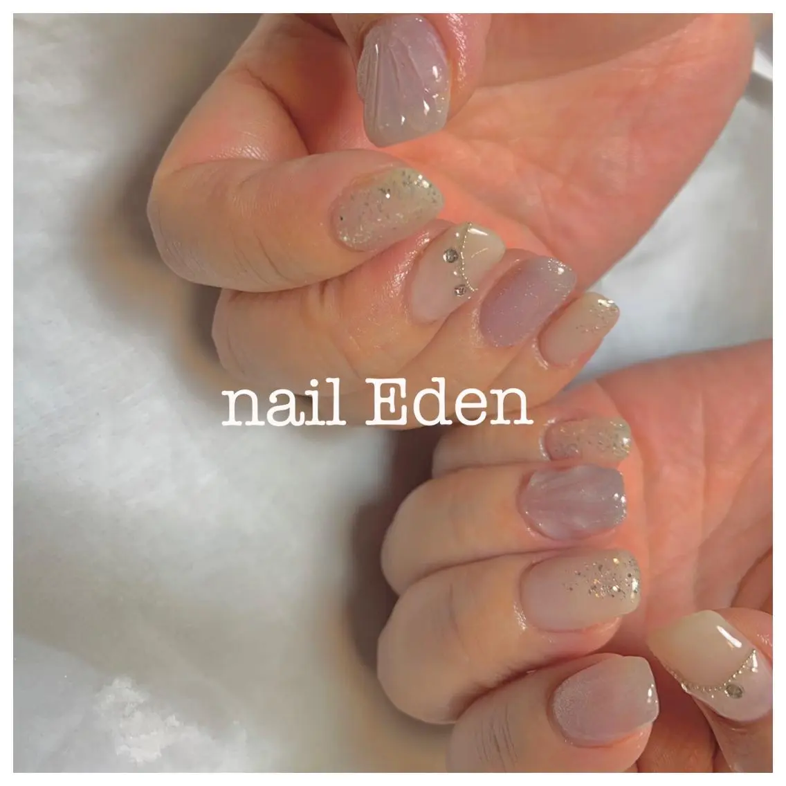 ネイル 持ち込み Eden ♾️のネイルデザイン